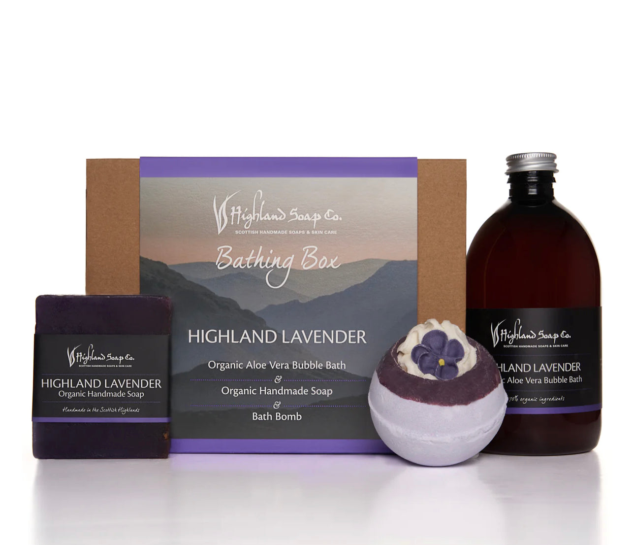 Highland Soap Company Bathing Box Highland Lavender