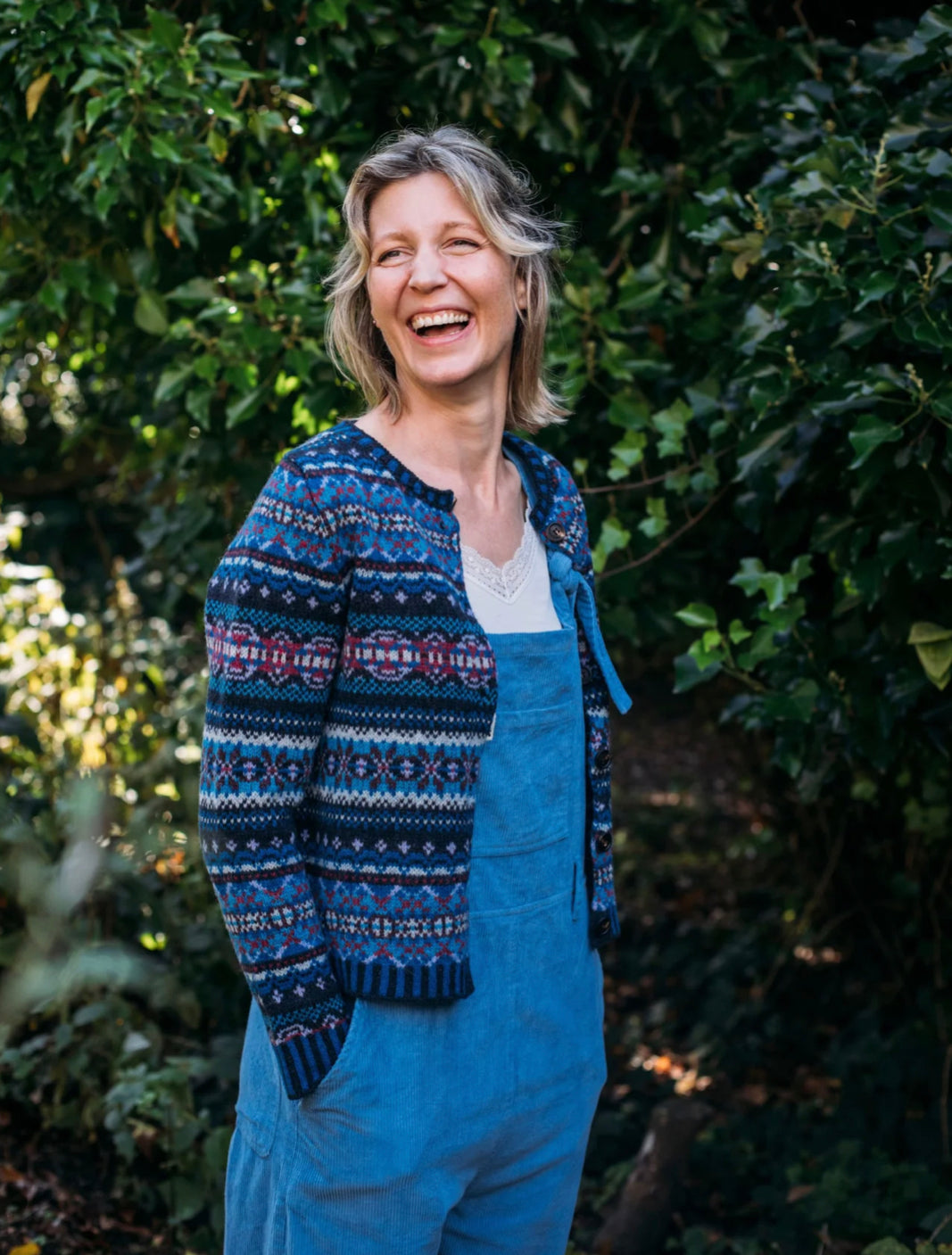 Eribe Westray Cardigan In Midnight C4199