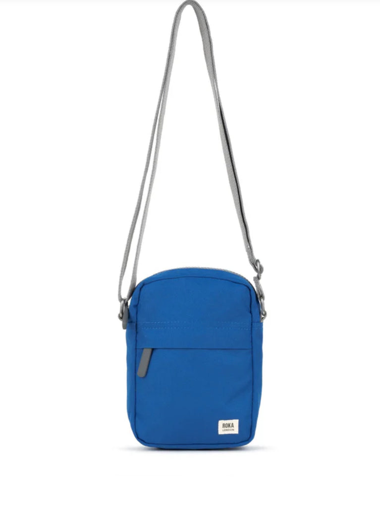New Roka Bond Cross Body In Galactic Blue Canvas