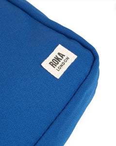 New Roka Bond Cross Body In Galactic Blue Canvas