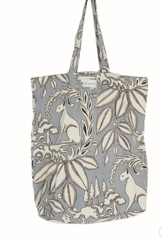 SALE One Hundred Stars Sphinx Grey Canvas Shopper