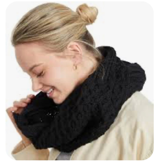 SALE Unisex Honeycomb Infinity Snood