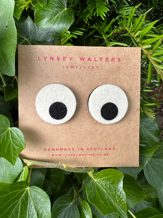 Lynsey Walters Google Eyes Brooch