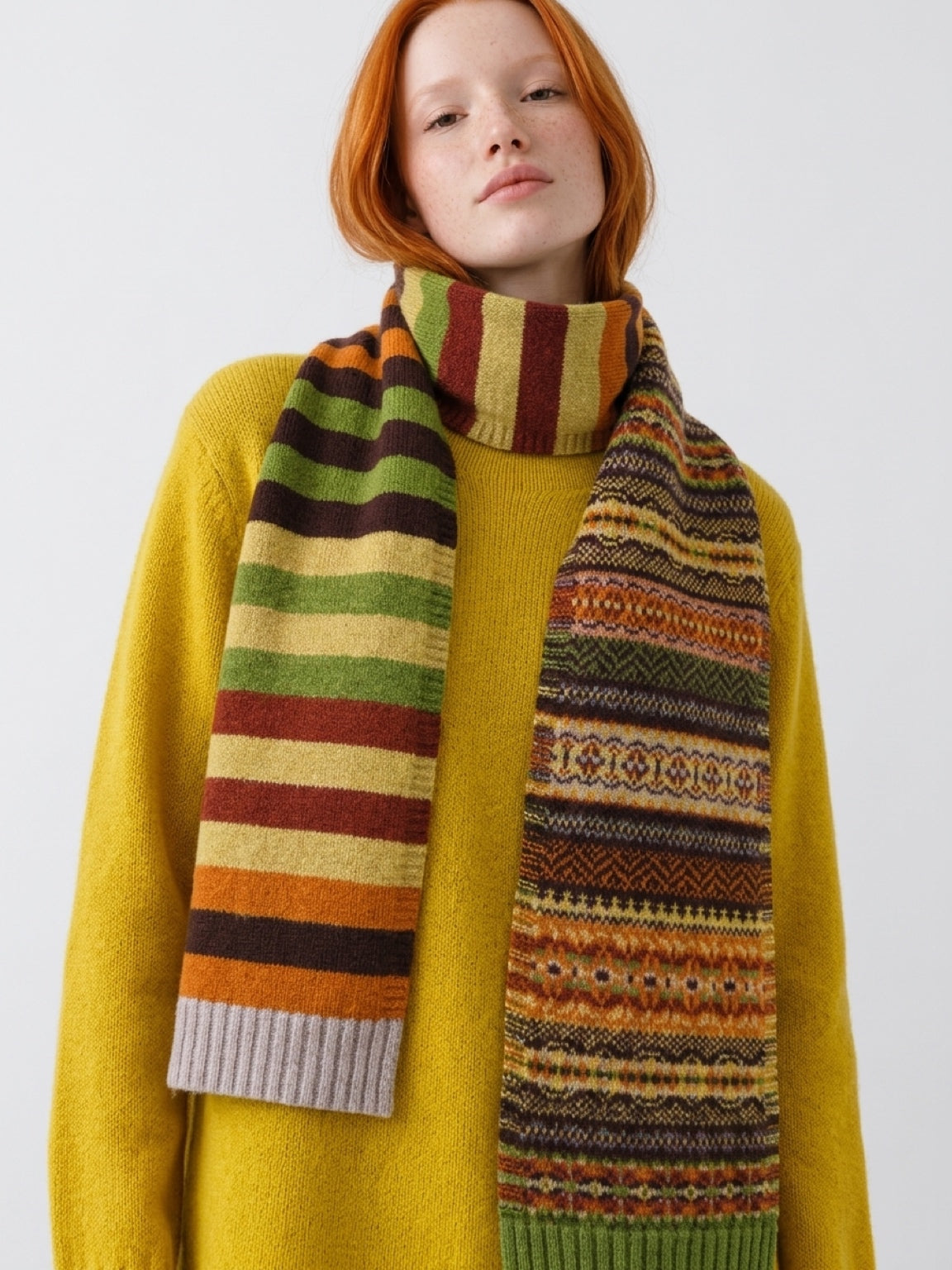 New Eribe Stobo Scarf In Braw