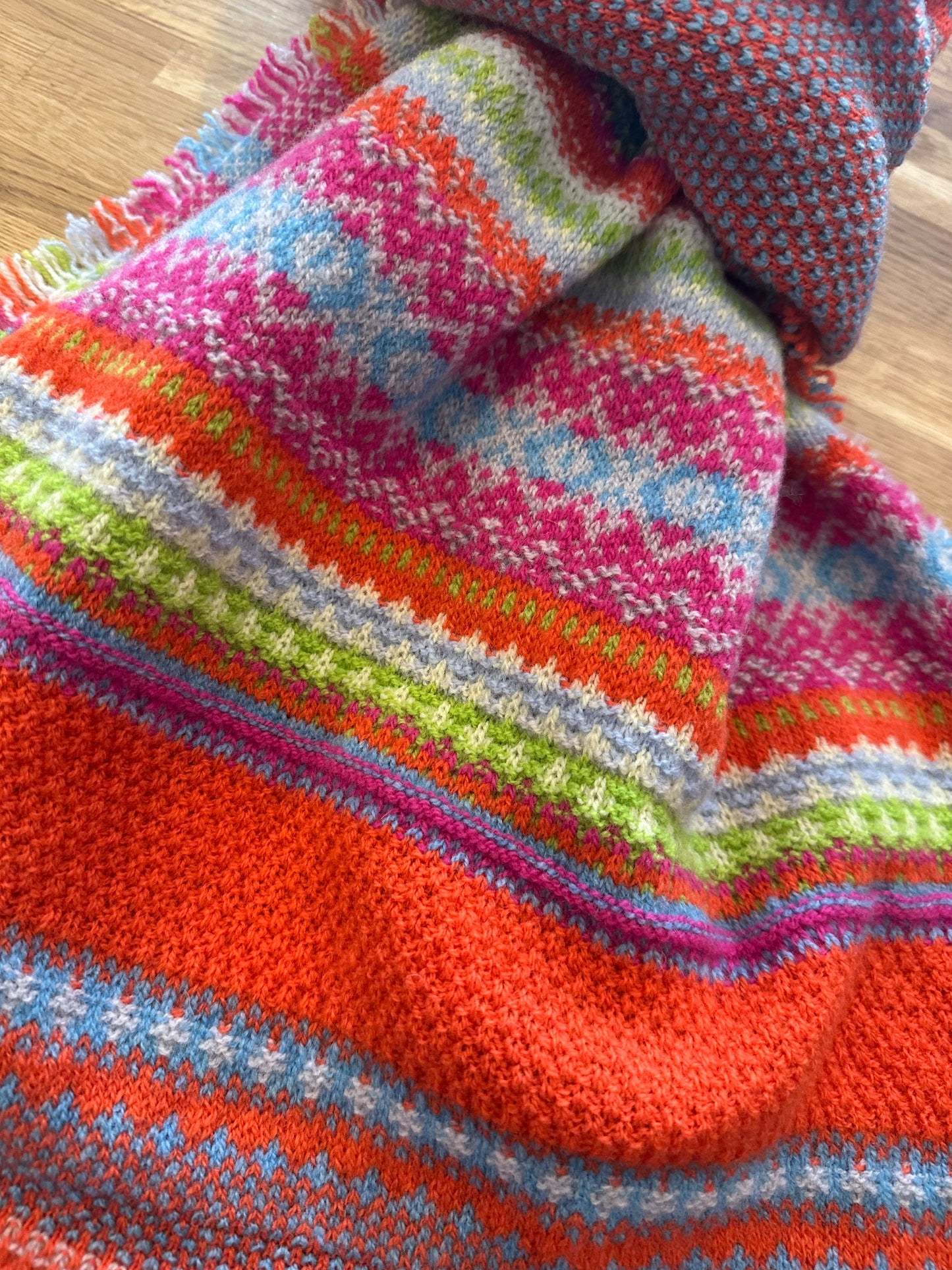 New Eribe Knitwear Alpine Scarf In Amelia