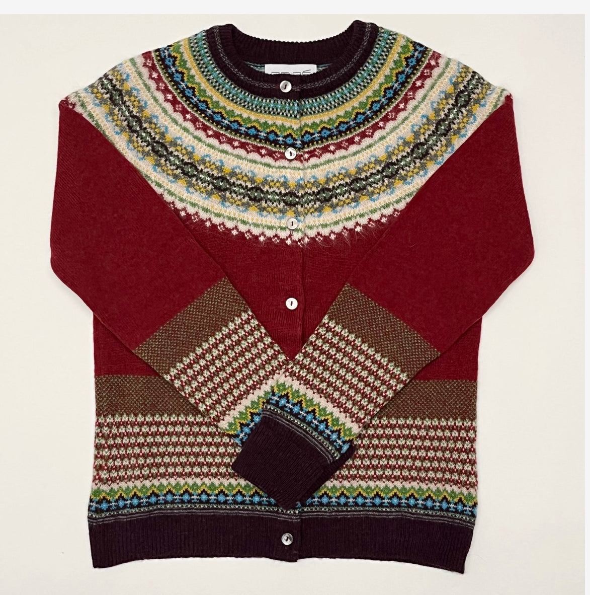 Eribe Knitwear Alpine Cardigan In Hemlock