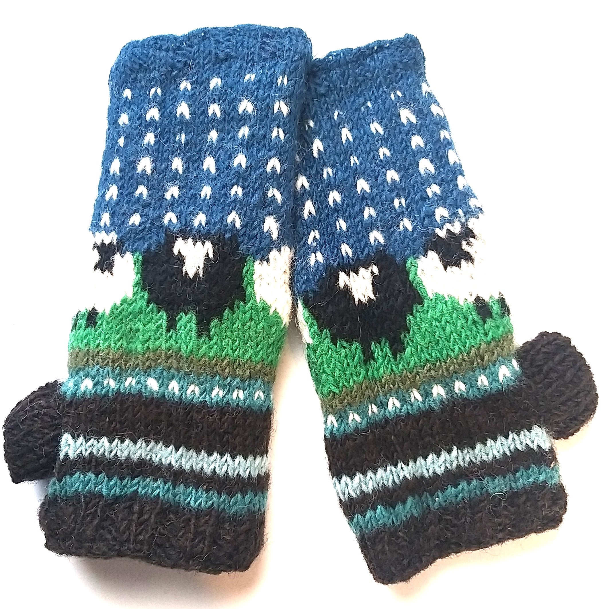 Fairtrade Handknit Sheep Arm Warmers