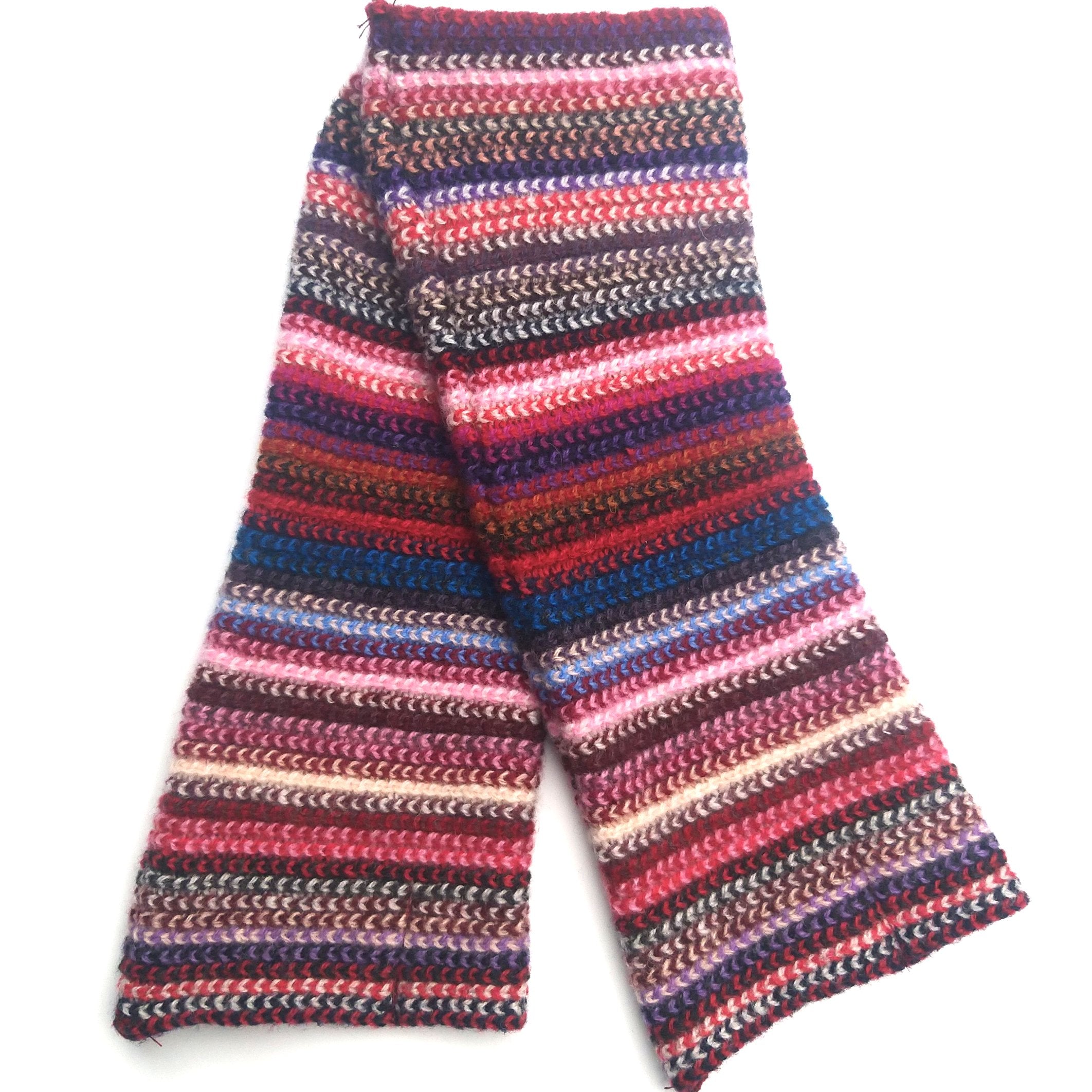 Scottish Stripey Lambswool Arm Warmer