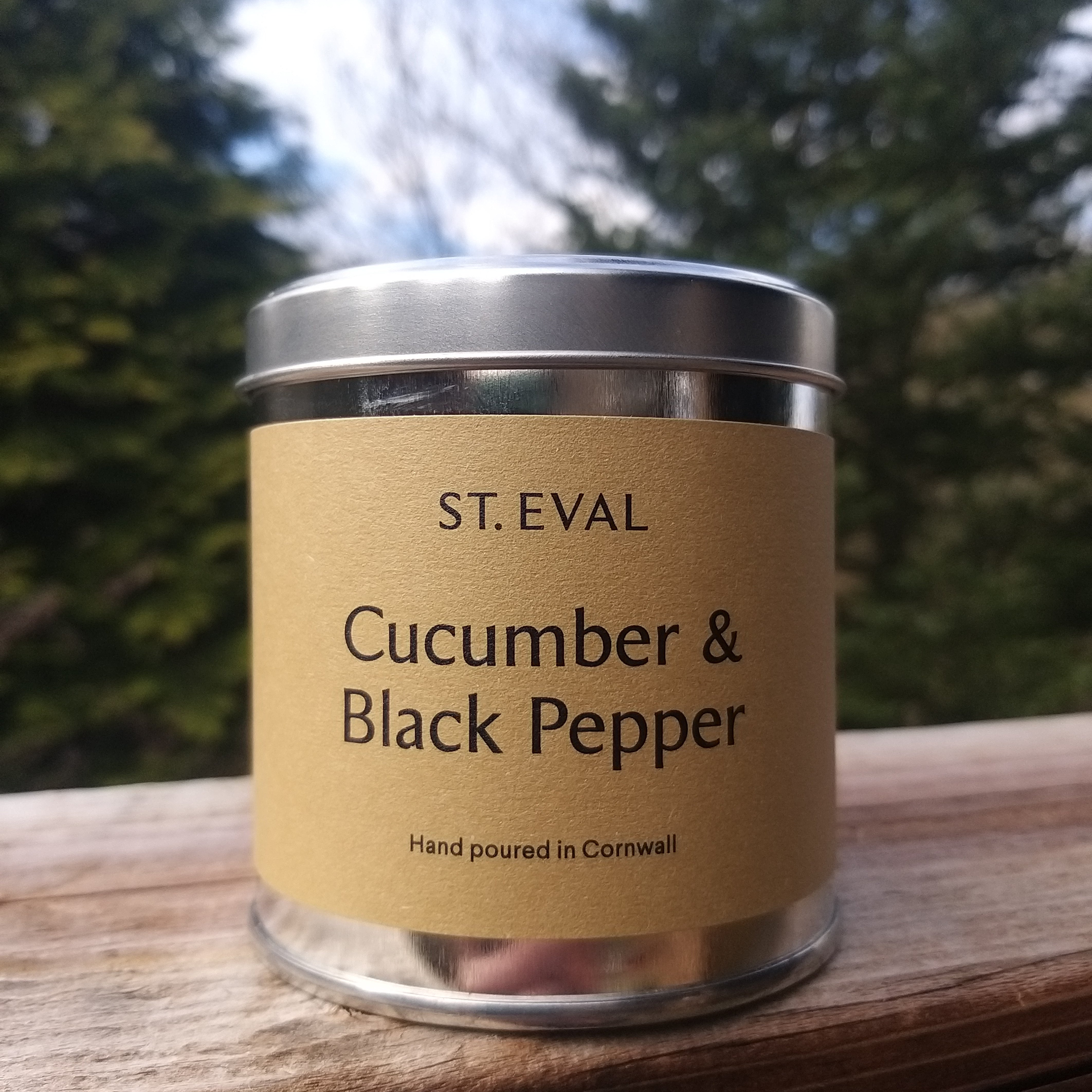St Eval Cucumber & Black Pepper Large Candle