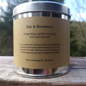 St Eval Large Bay & Rosemary Candle