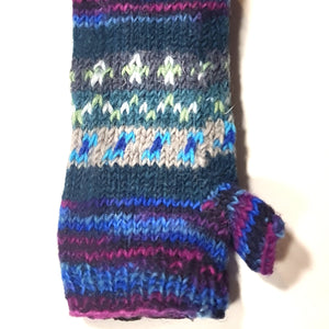 Handknit Fairtrade Wrist Warmers