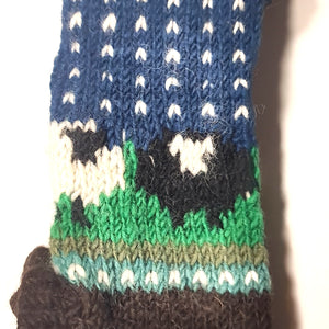 Fairtrade Handknit Sheep Arm Warmers