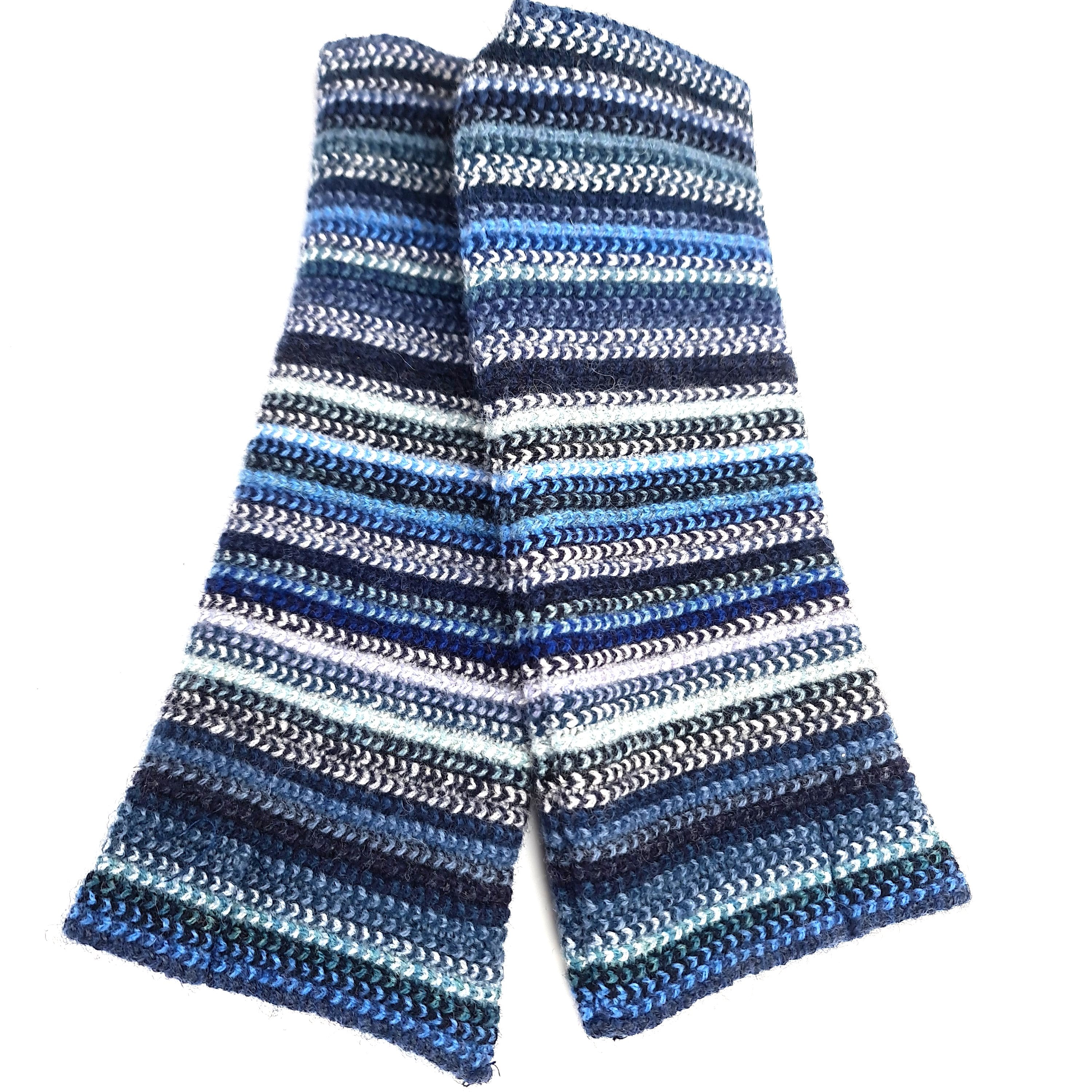 Scottish Stripey Lambswool Arm Warmer