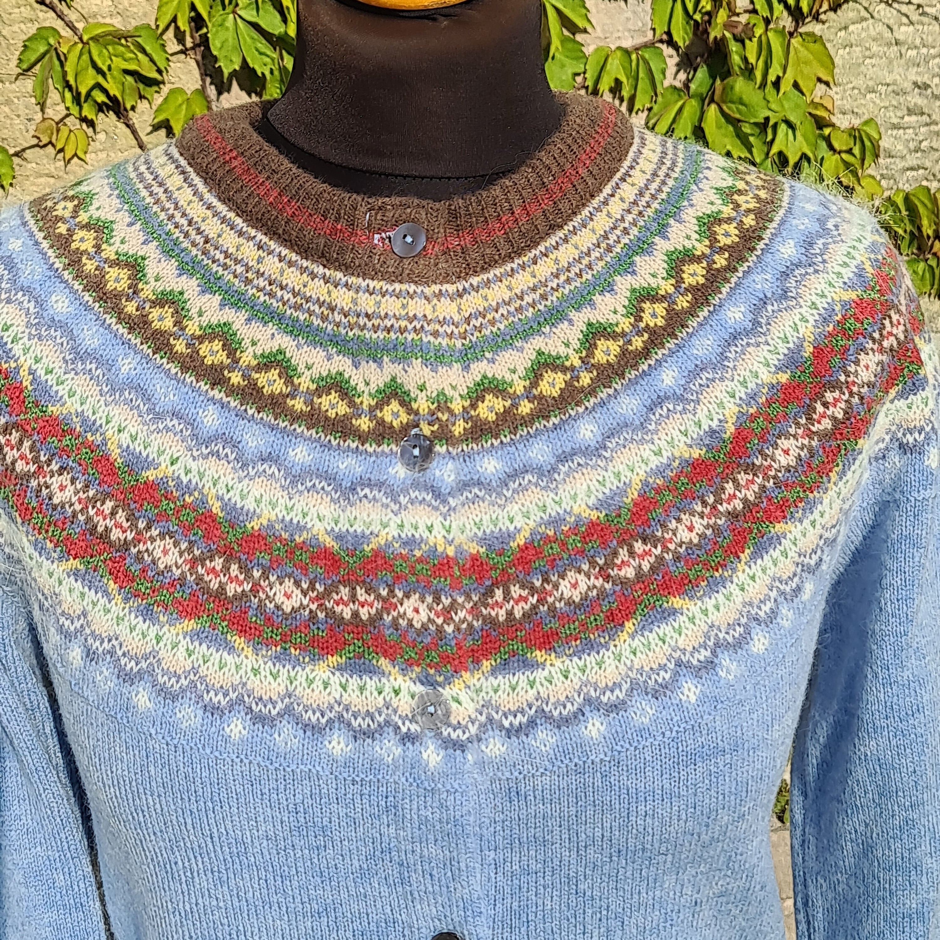 SALE Eribe Knitwear Alpine Cardigan In Strathmore C3735