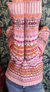 SALE NEW Eribe Westray Sweater in Orange Burst