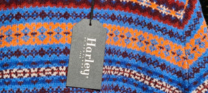 SALE Scottish Ladies Fairisle In 'Blue Toon'