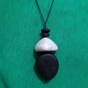 Lily Multi Shaped Resin Necklace