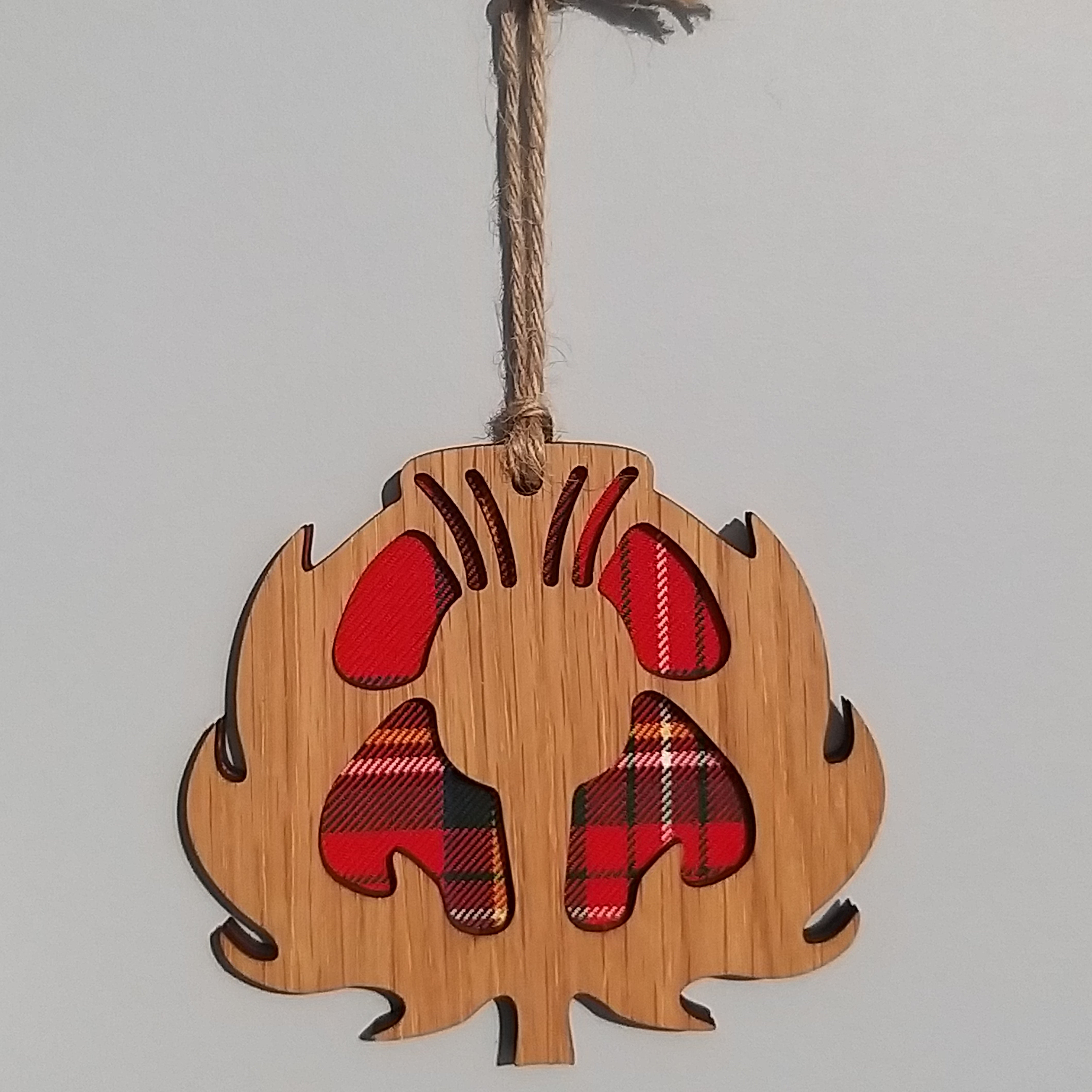 Thistle Scottish Tartan Wall Plaque