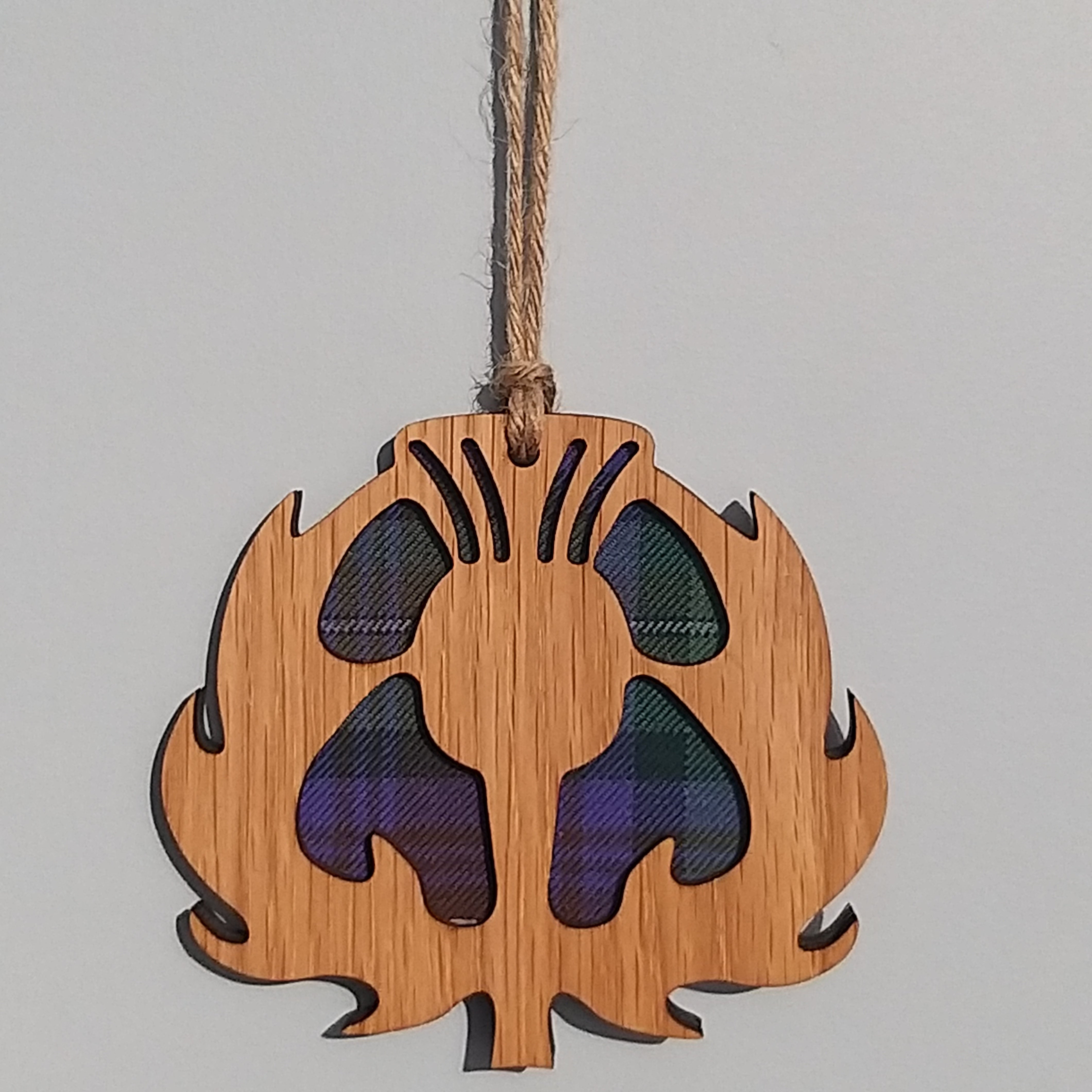 Thistle Scottish Tartan Wall Plaque