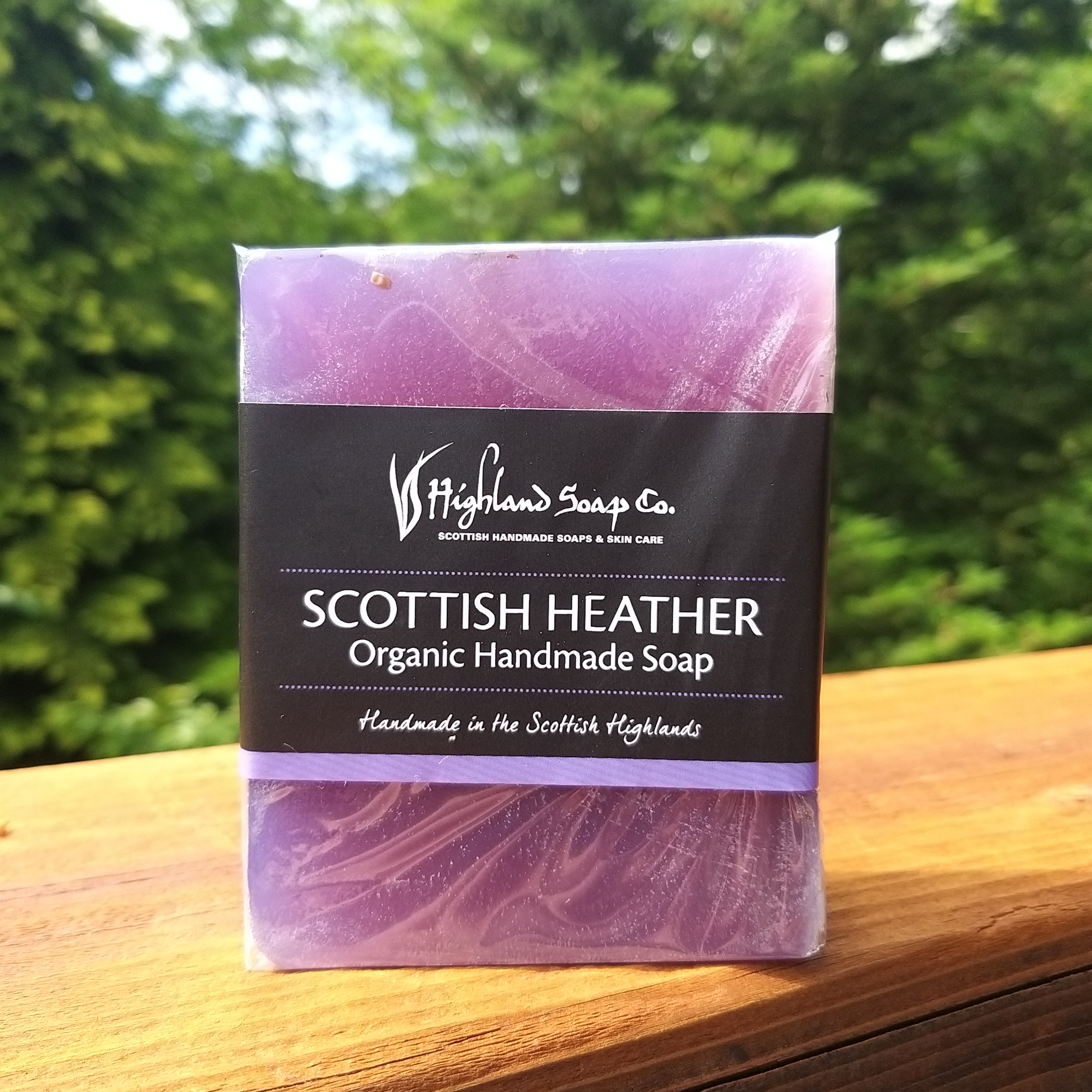 Scottish Heather Organic Handmade Soap