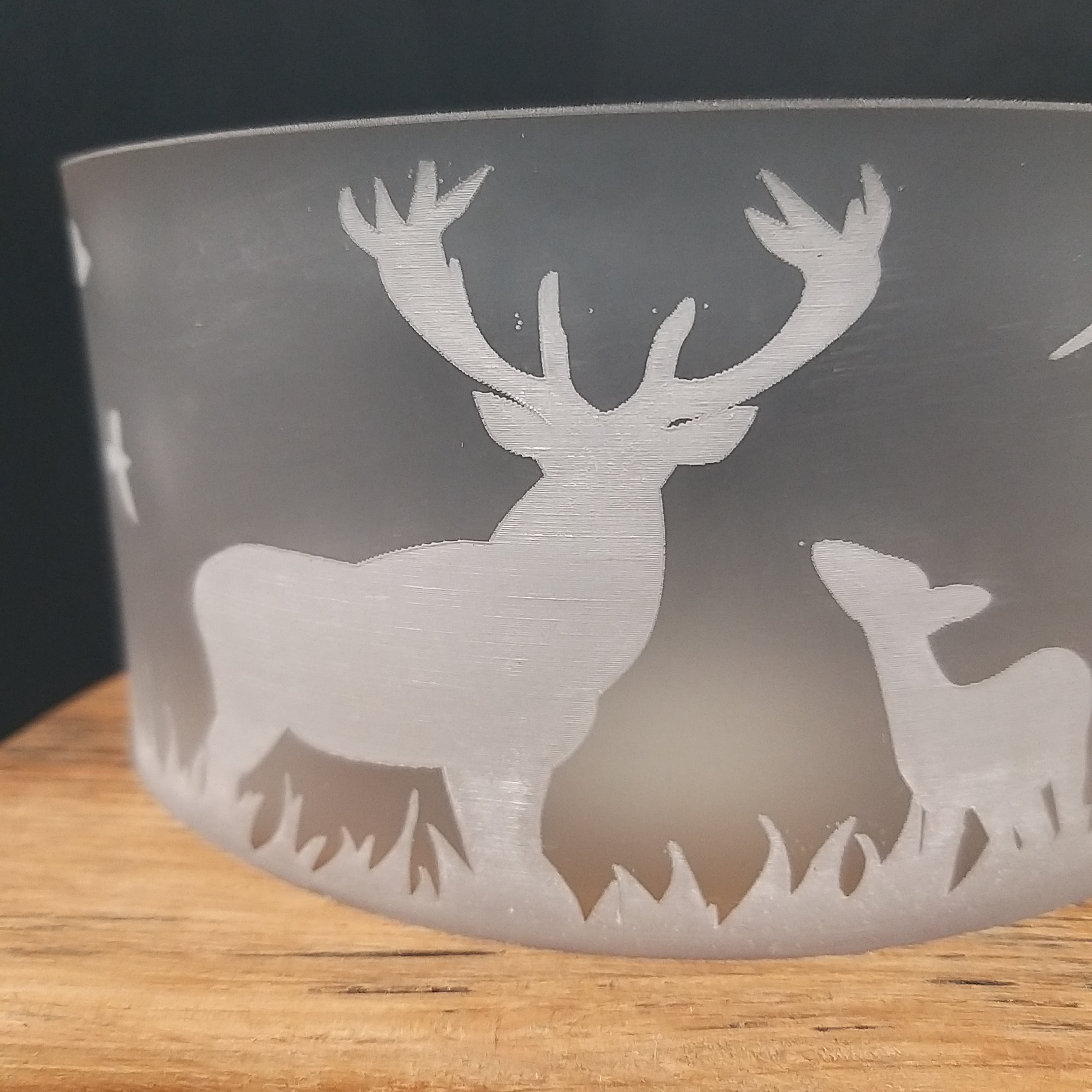 Scottish Handcrafted Stag Single Tealight