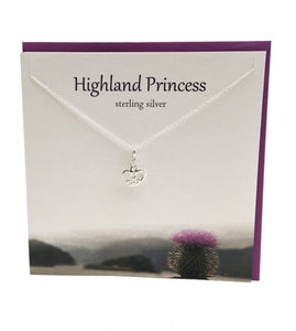 Scottish Highland Princess Sterling Silver Necklace
