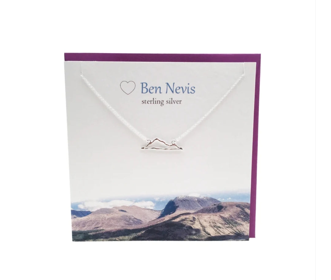 Scottish Ben Nevis Sterling Silver Necklace
