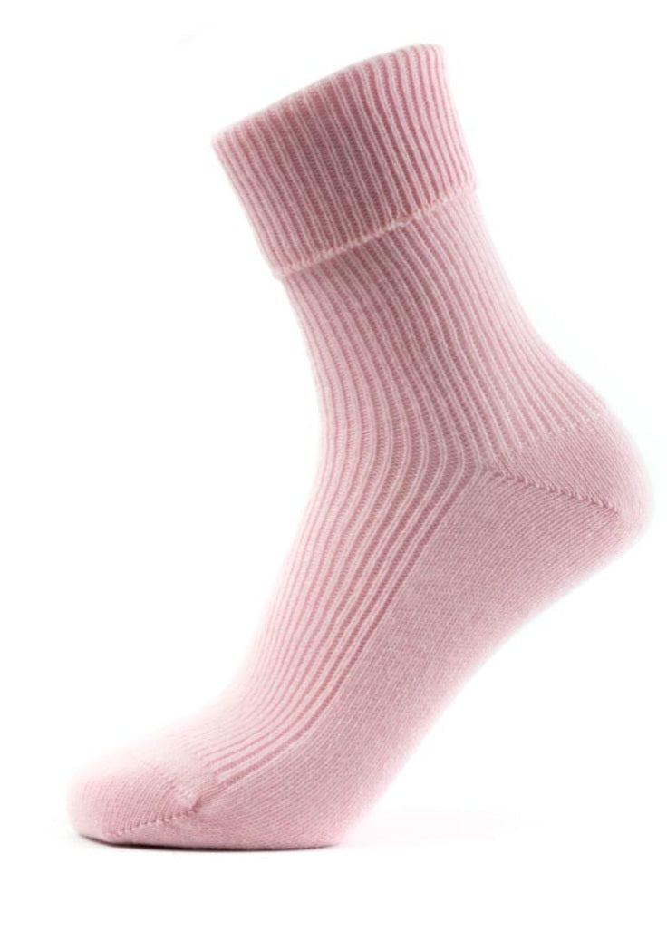 Ladies Cashmere Bed Socks